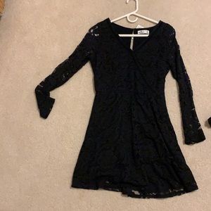 NWT Lace black Hollister dress
